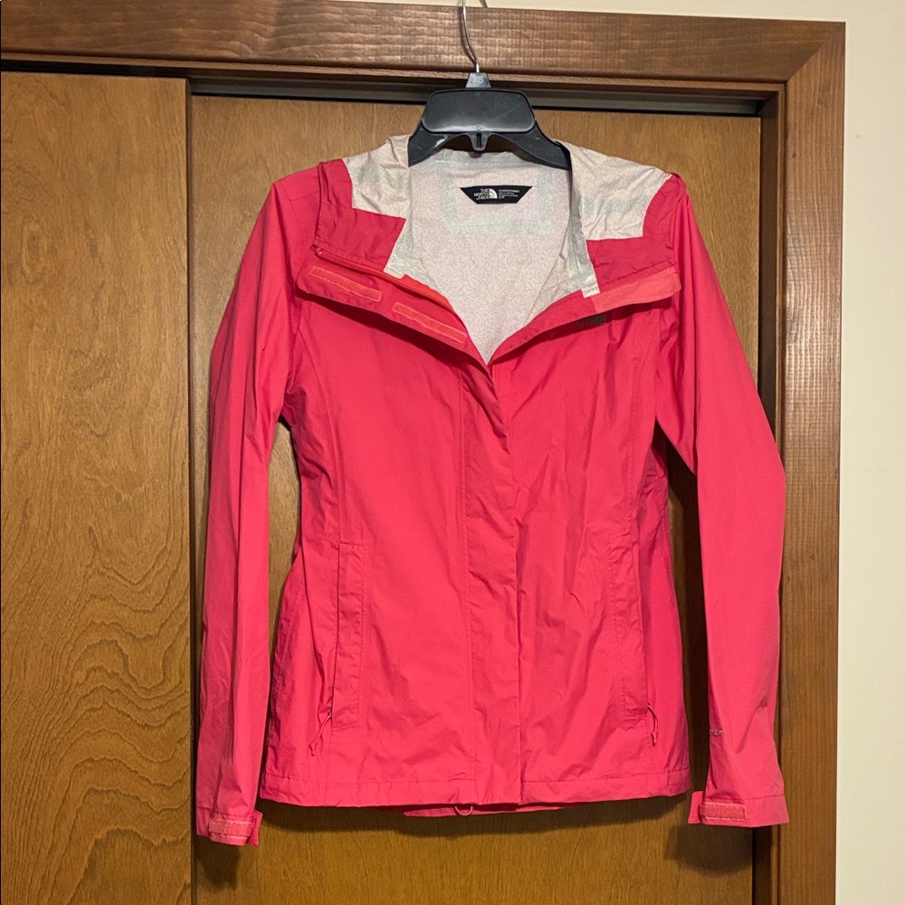 North Face Pink Water Resistant Jacket